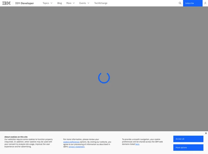 screenshot of Akka React Cloudant