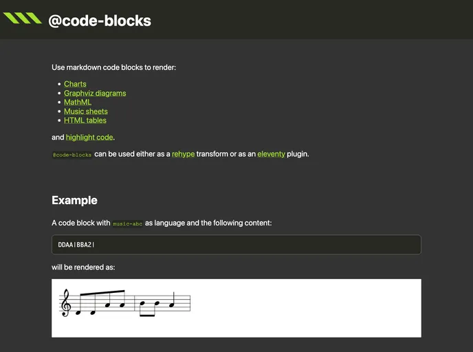 screenshot of Code Blocks