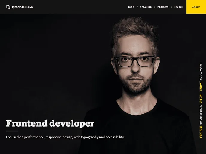 screenshot of IgnaciodeNuevo.github.io