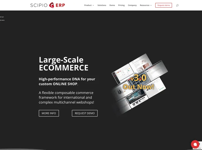 Scipio Erp screenshot