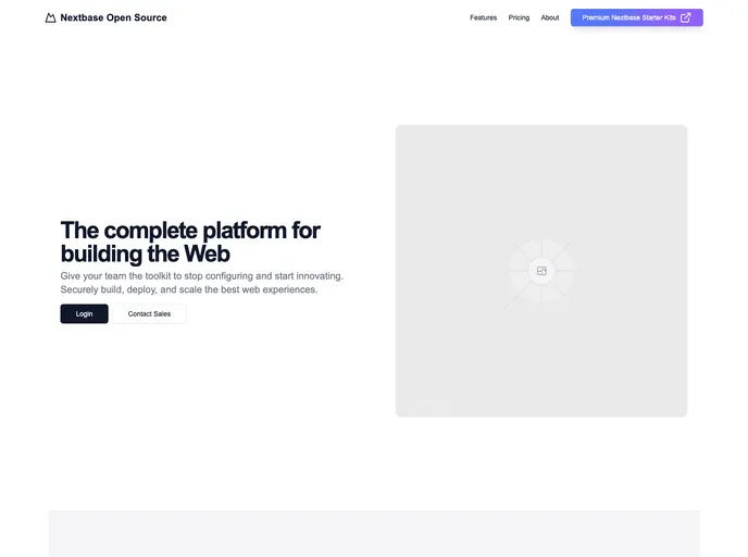 Nextbase Nextjs Supabase Starter screenshot