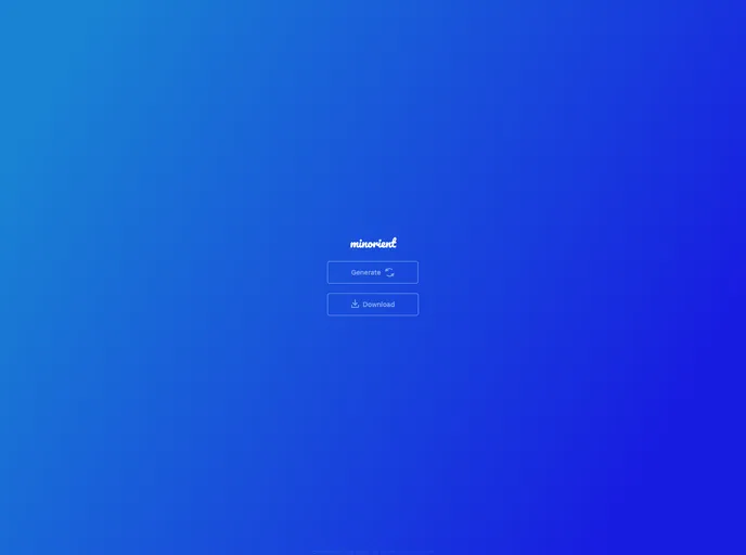 screenshot of Minorient