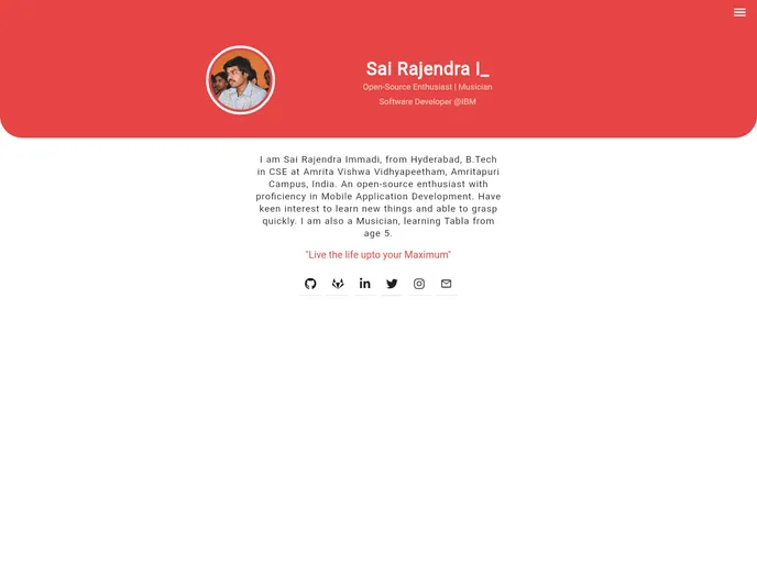 screenshot of CarouselPortfolio