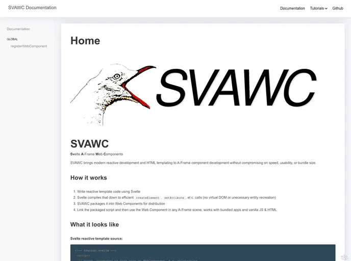 screenshot of Svawc
