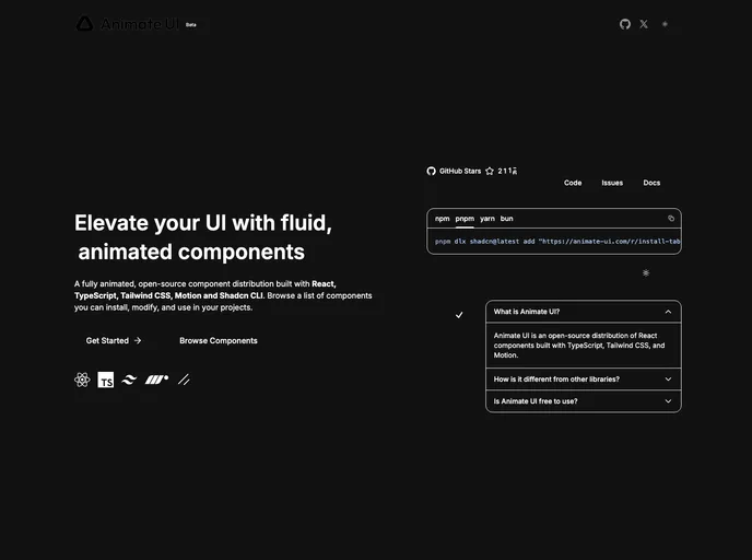 Animate UI