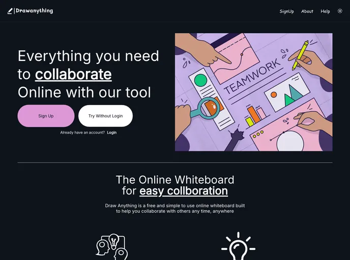 screenshot of Canvas Draw App