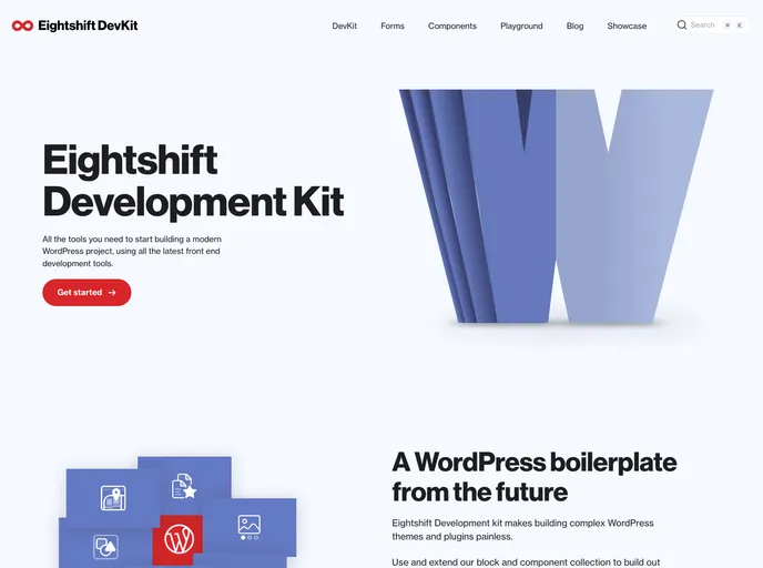 screenshot of Eightshift Frontend Libs
