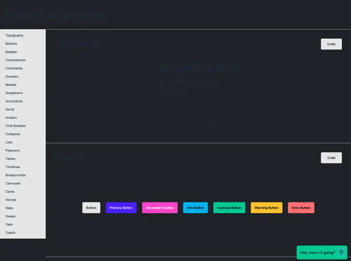 screenshot of Protos