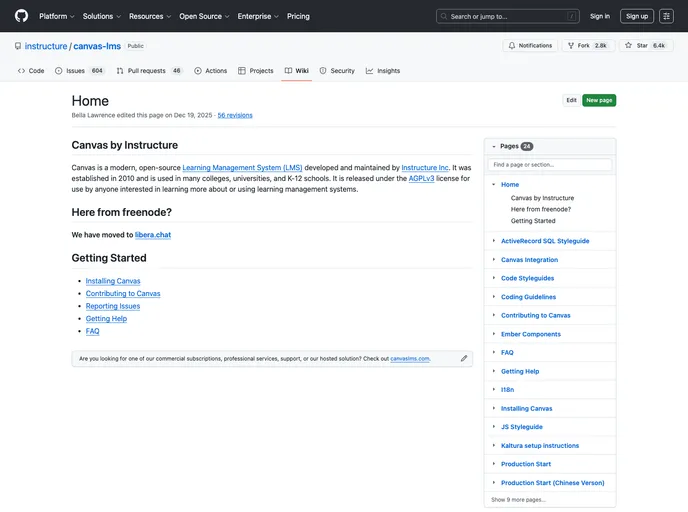 Canvas Lms screenshot