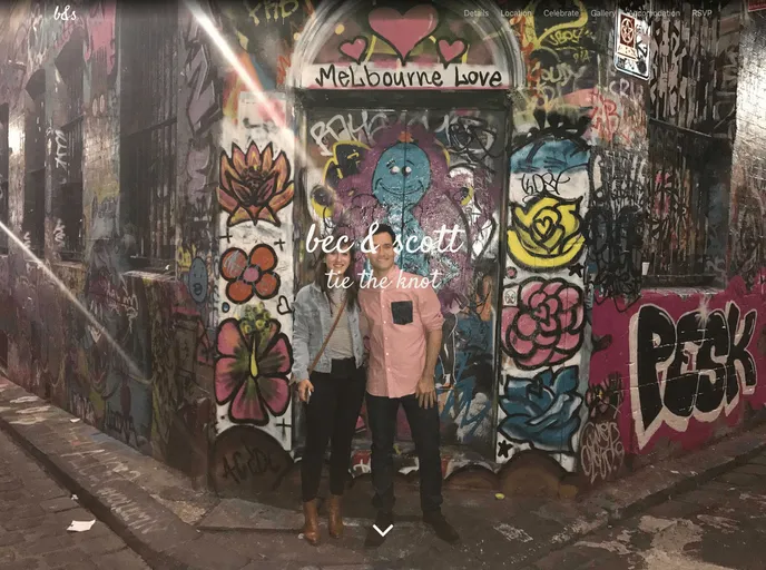 screenshot of Wedding