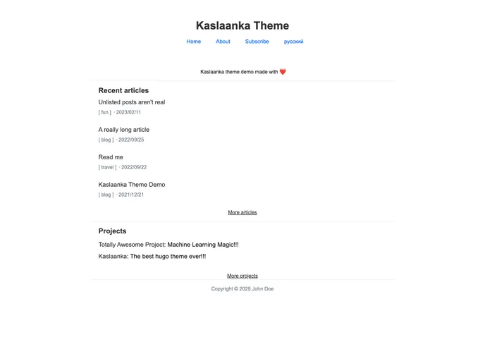 screenshot of Kaslaanka