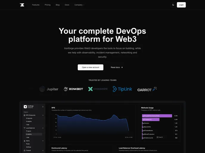 screenshot of Soldev UI Old