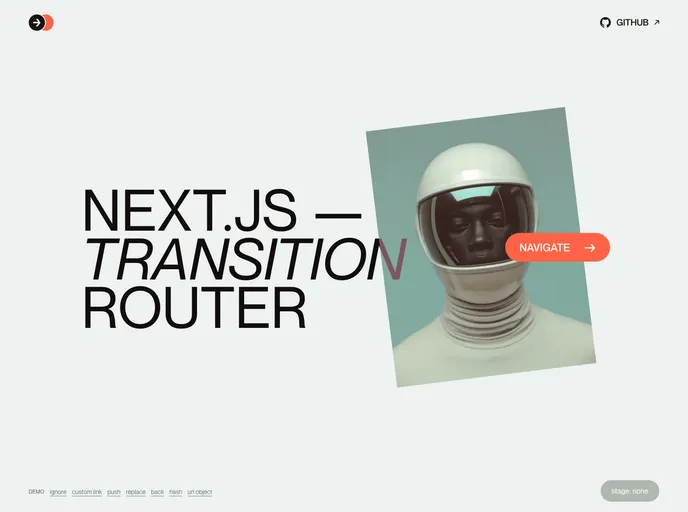 Next Transition Router screenshot