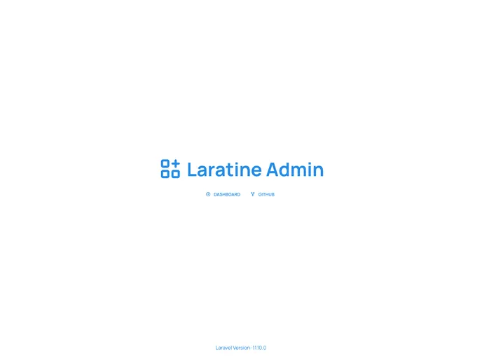 screenshot of Laratine