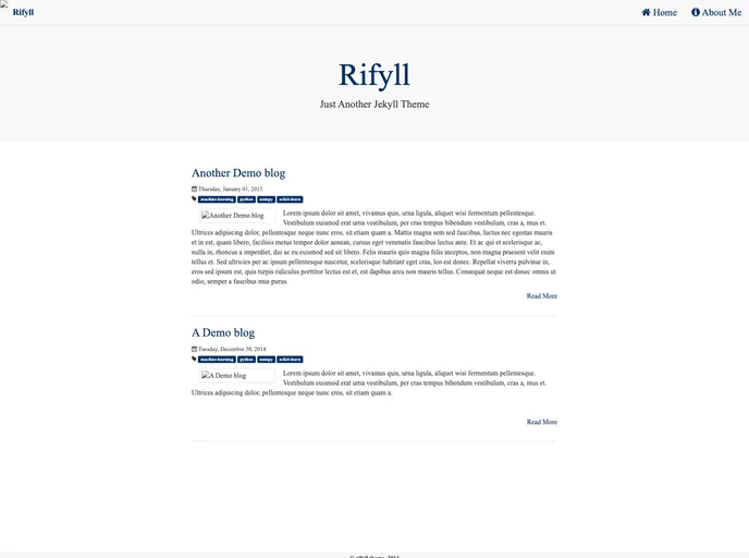 screenshot of Rifyll