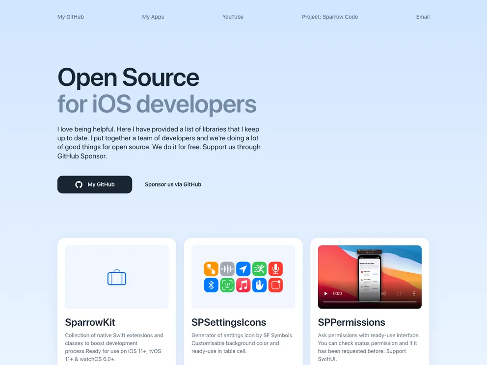 screenshot of Awesome Ios