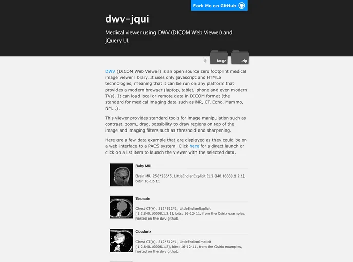 screenshot of Dwv Jqui