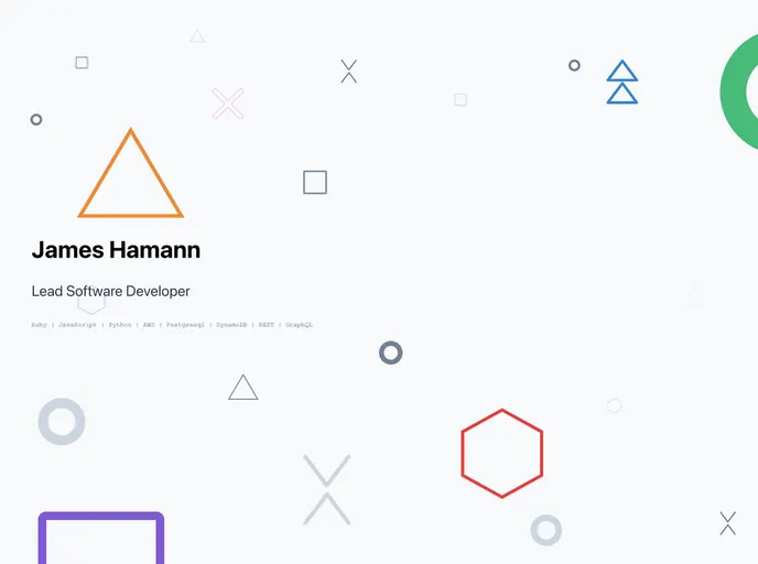 screenshot of Jekyll Material Theme