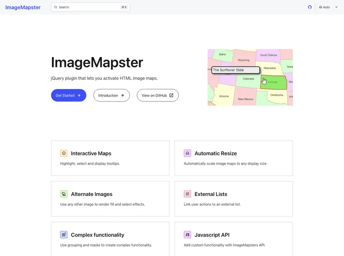 screenshot of ImageMapster