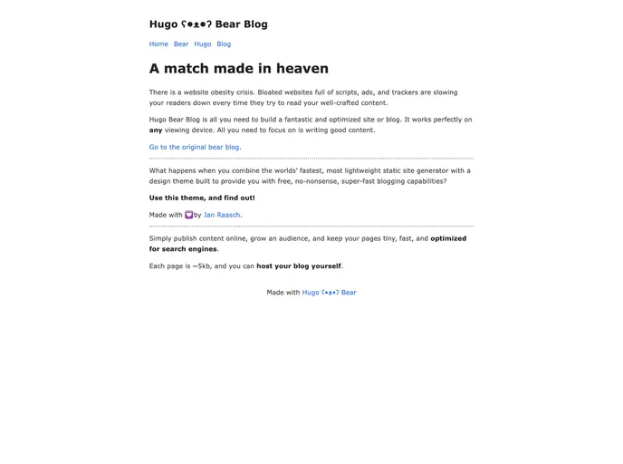 Templates By Janraasch Built At Lightspeed