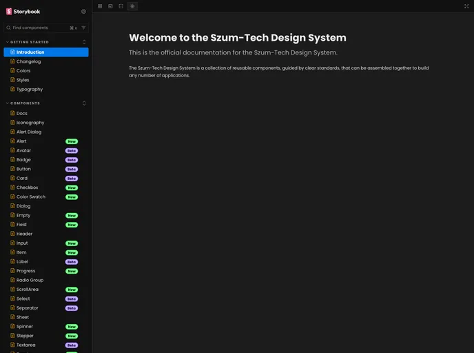 Design System screenshot