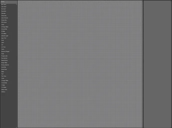 screenshot of Minimalcomps Openfl Designer