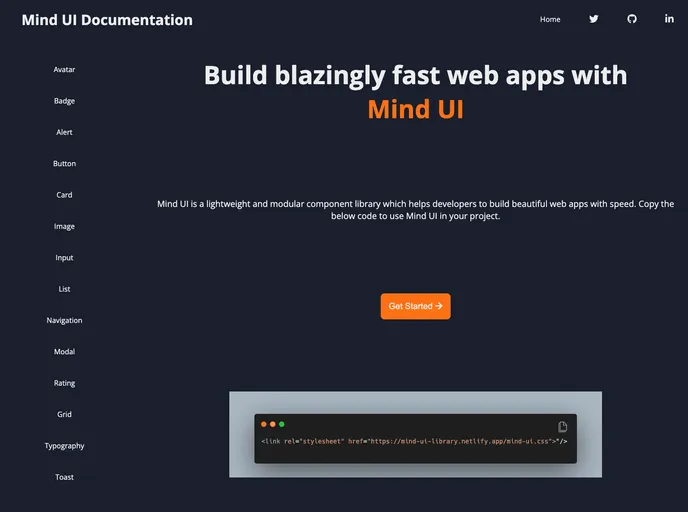 Mind_UI screenshot