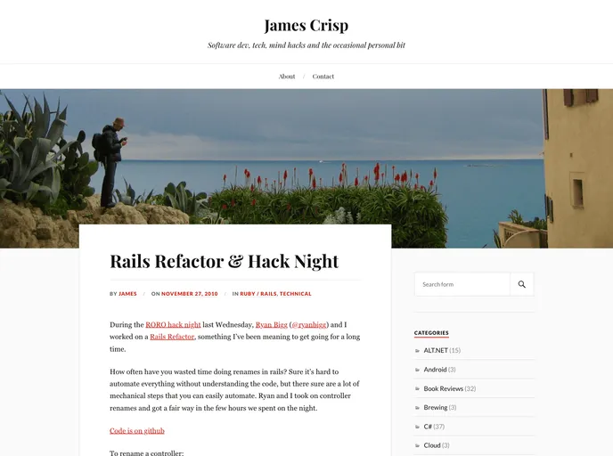 screenshot of Rails_refactor