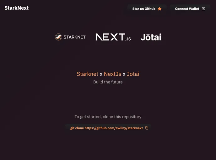 Starknext screenshot