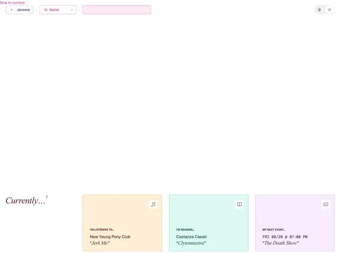 screenshot of Packages