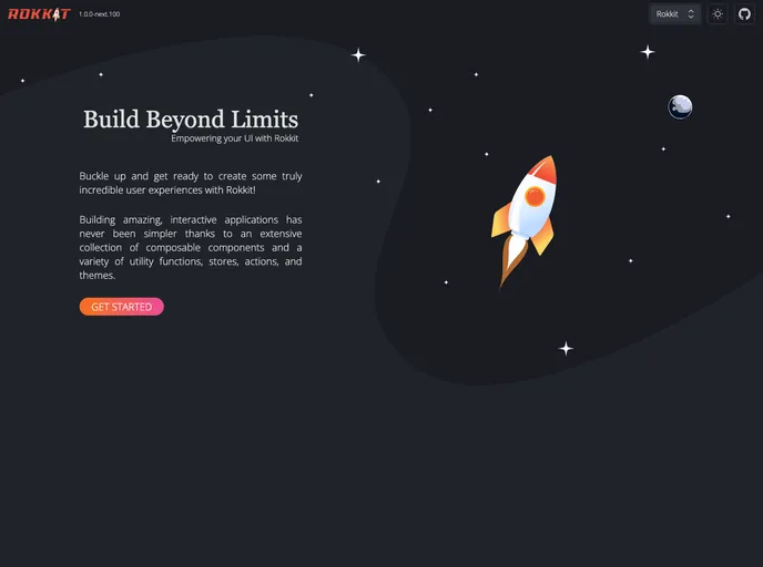 screenshot of Rokkit