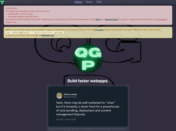 screenshot of Qgp.app