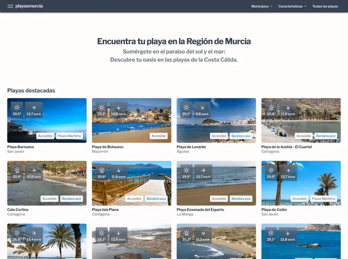 screenshot of Playasmurcia