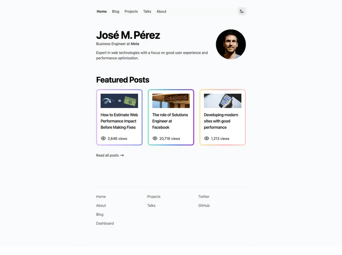 screenshot of Jmperez.github.com