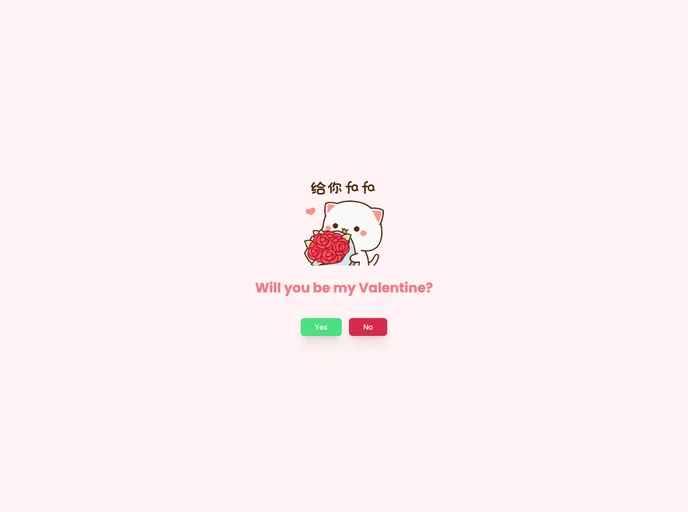 screenshot of Ask Valentine