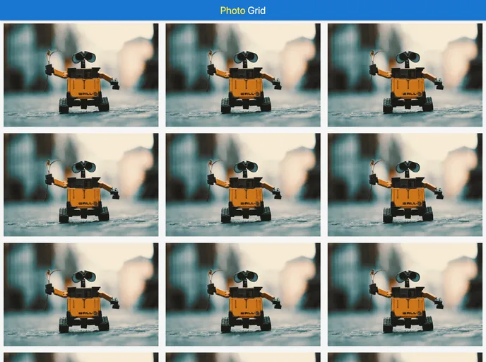 screenshot of Photo Gallery