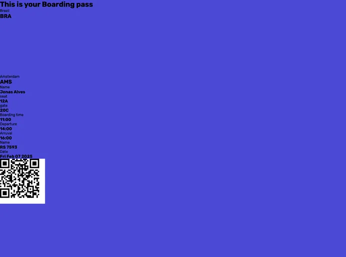 screenshot of Svelte Qrcode