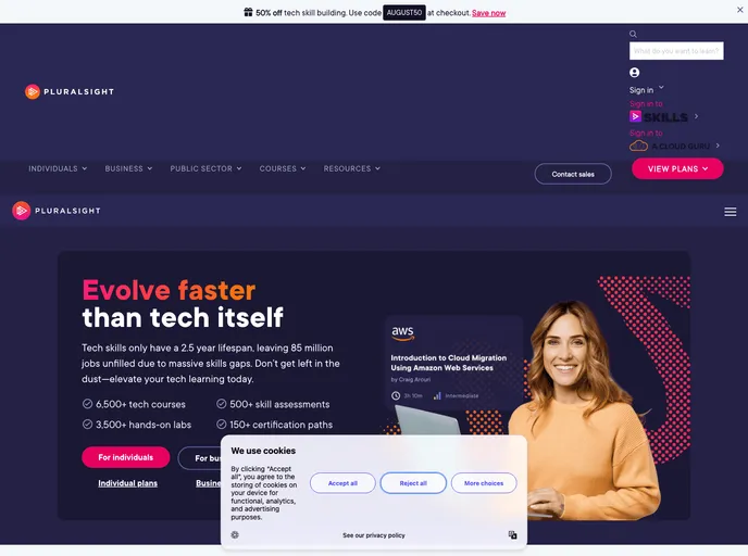 screenshot of HTMLCSS LandingPage