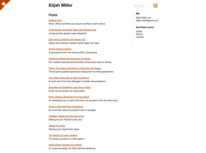 screenshot of Jqr.github.io