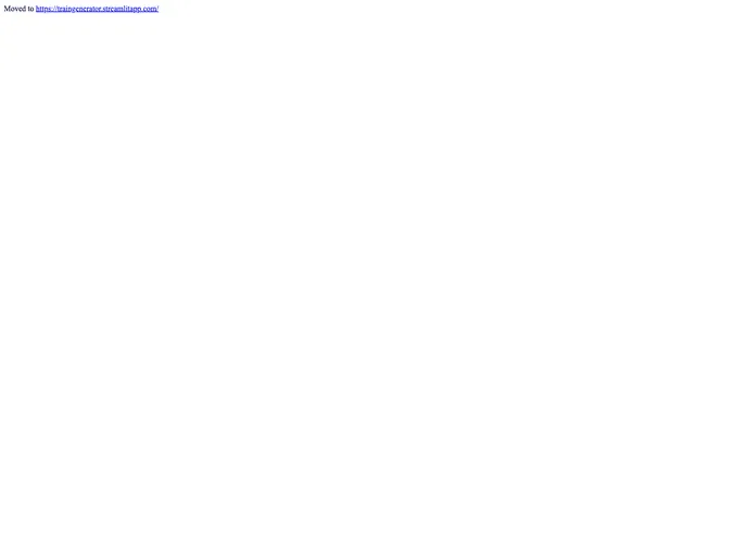 Traingenerator by jrieke a undefined template built at lightspeed