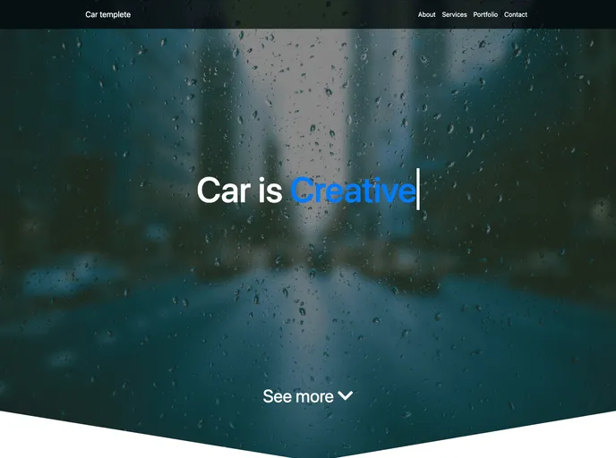 Template Free Html5 Bootstrap screenshot
