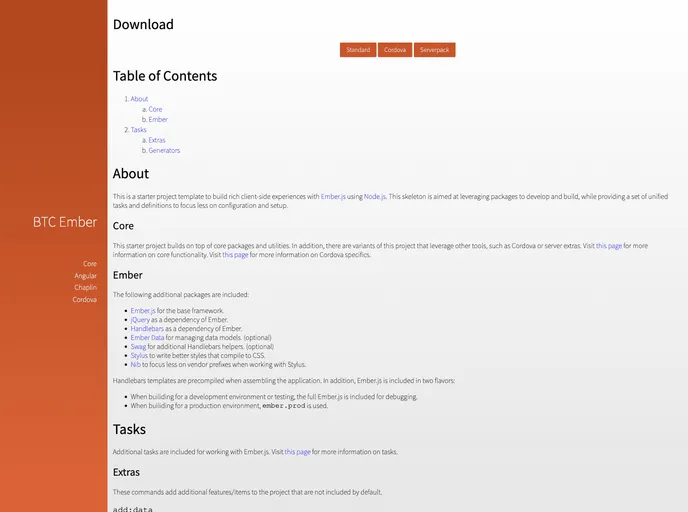 screenshot of Btc Ember