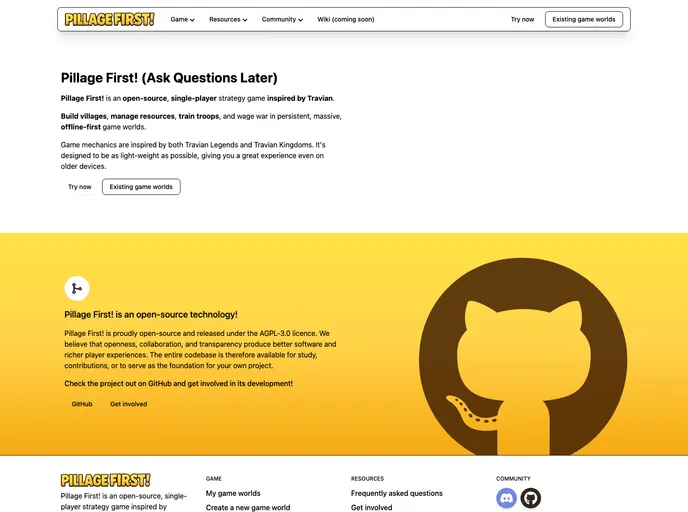 Pillage First Ask Questions Later screenshot