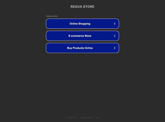 screenshot of React Redux Ecommerce