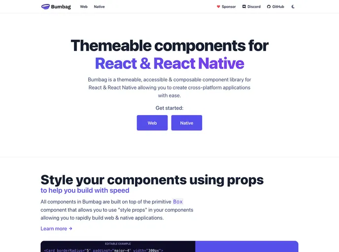 Bumbag UI