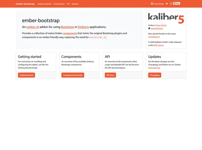 Ember Bootstrap screenshot