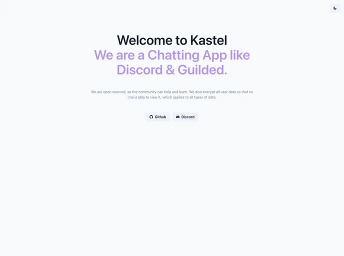 screenshot of Frontend