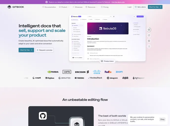 screenshot of Gitbook To Wiki