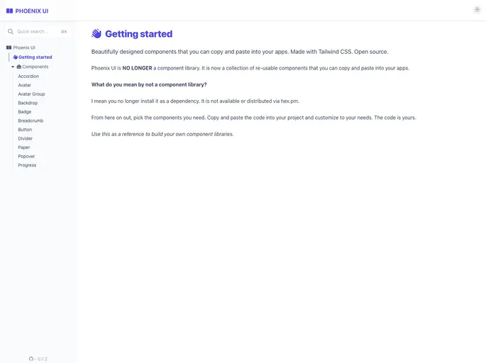 screenshot of Phoenix_ui