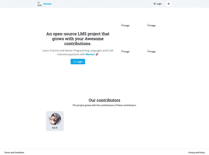 screenshot of Mentor